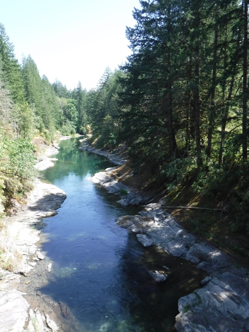 Skutz Fall parking lot trail head | Riverbottom Rd W, Lake Cowichan, BC V0R 2G0, Canada