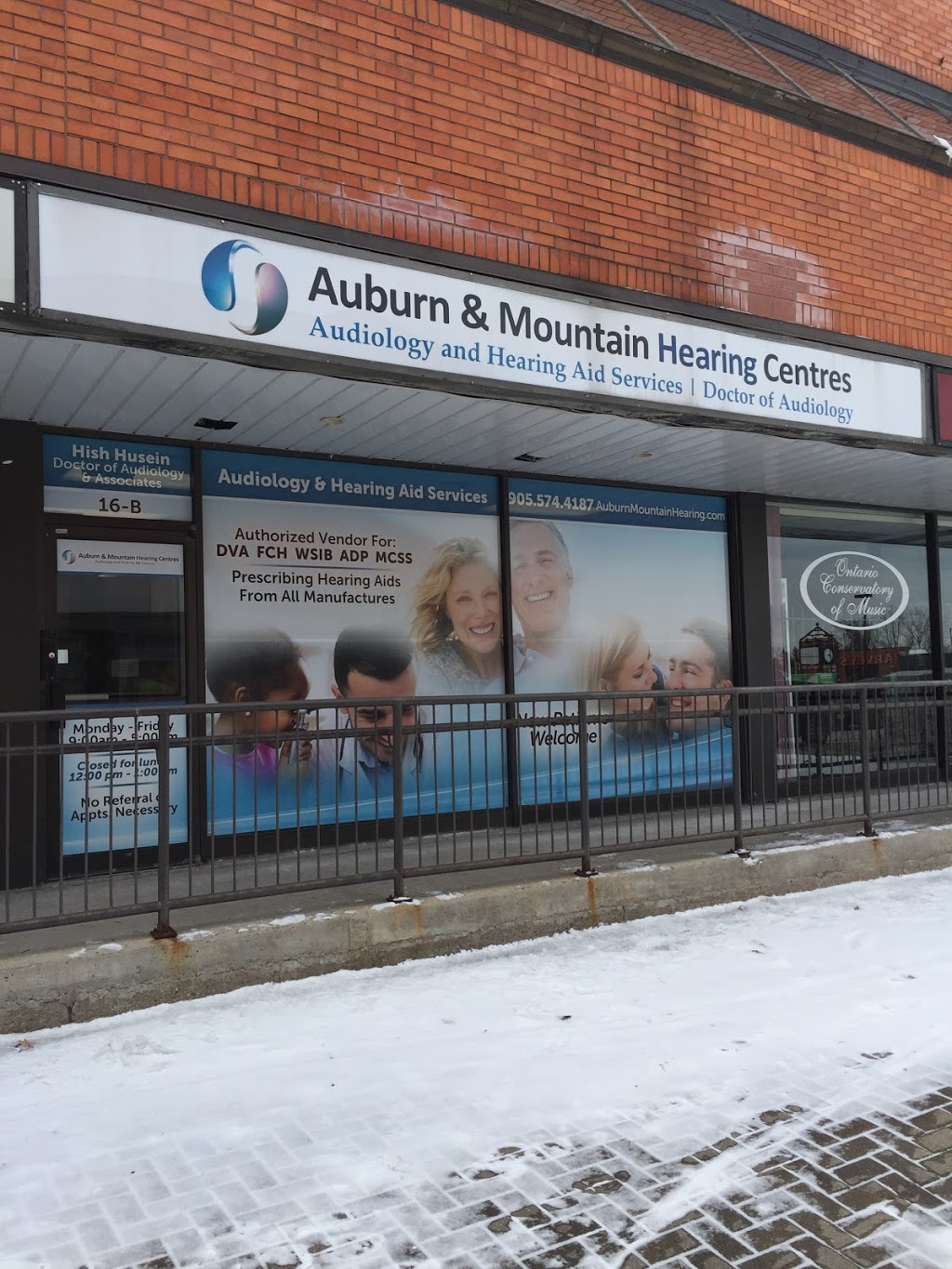 Auburn & Mountain Hearing Centres - Hamilton | 550 Fennell Ave E #16b, Hamilton, ON L8V 4S9, Canada | Phone: (289) 768-6167