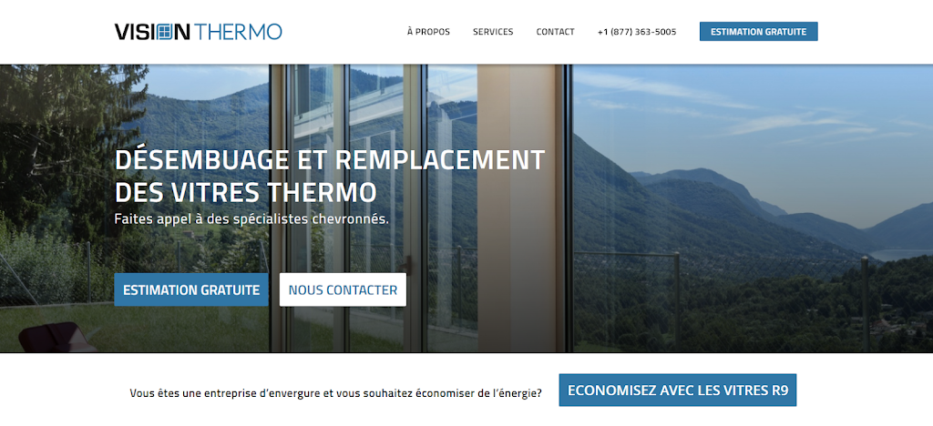Vision Thermo | 8560 Avenue Matheson, Saint-Hubert, QC J3Y 6Y2, Canada | Phone: (877) 363-5005