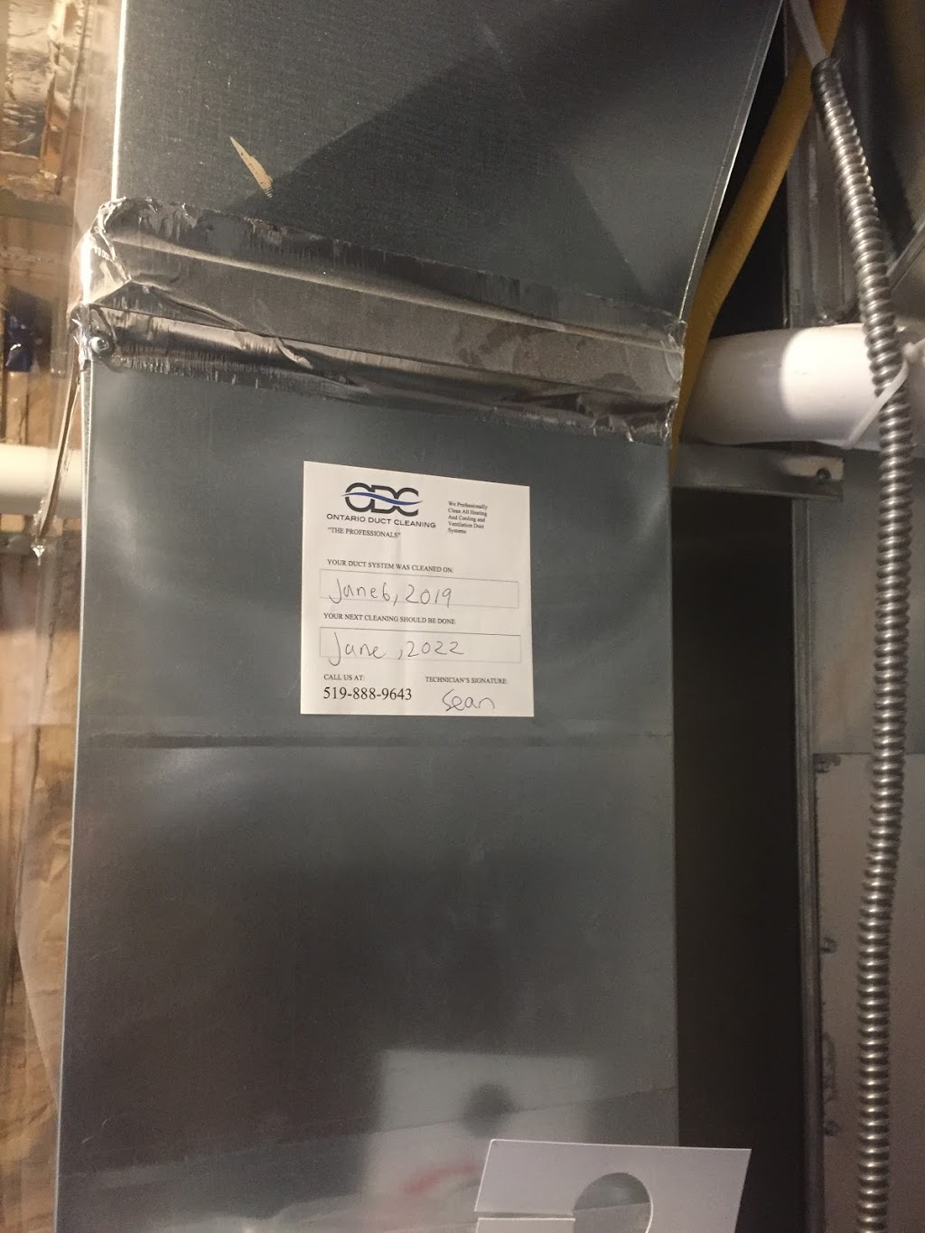 Ontario Duct Cleaning | 63 Old Maple Ln, Kitchener, ON N2N 2L2, Canada | Phone: (519) 888-9643
