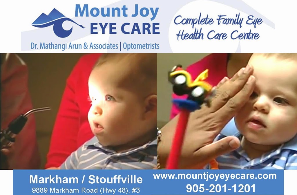 Mount Joy Eye Care | 9889 Markham Rd #3, Markham, ON L6E 0B7, Canada | Phone: (905) 201-1201