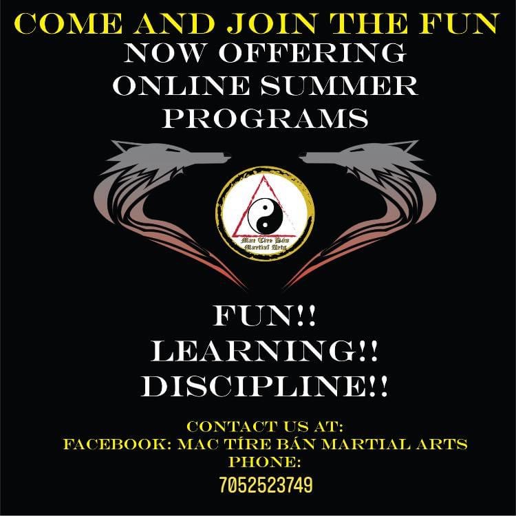 Mac Tíre Bán Martial Arts | 281 Harvie Rd, Barrie, ON L4N 8J5, Canada | Phone: (705) 252-3749