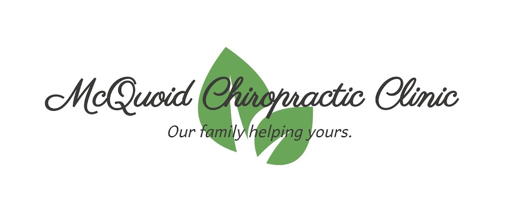 McQuoid Chiropractic Clinic | 356 Whites Rd, Brighton, ON K0K 1H0, Canada | Phone: (613) 475-1764