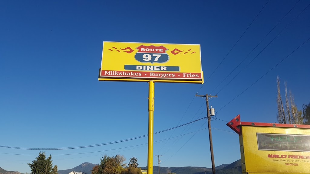 Route 97 Diner | 4901 Kamloops-Vern Hwy, Westwold, BC V0E 3B0, Canada | Phone: (250) 375-2000