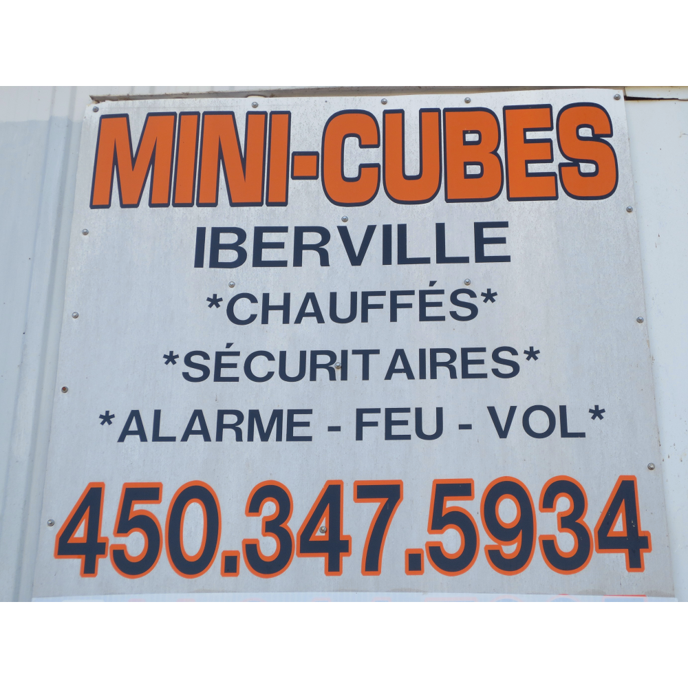 Mini-Cubes Iberville | 259 7e Avenue, Saint-Jean-sur-Richelieu, QC J2X 1M9, Canada | Phone: (450) 347-5934