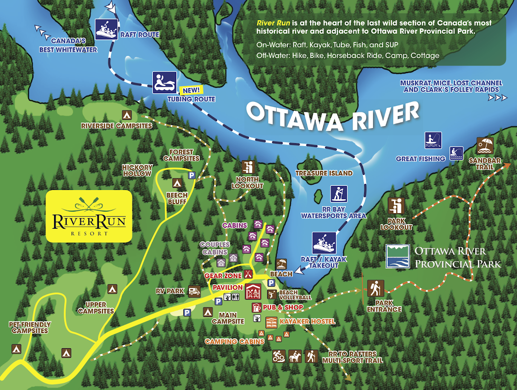 RiverRun Rafting | 1260 Grants Settlement Rd, Foresters Falls, ON K0J 1V0, Canada | Phone: (800) 267-8504
