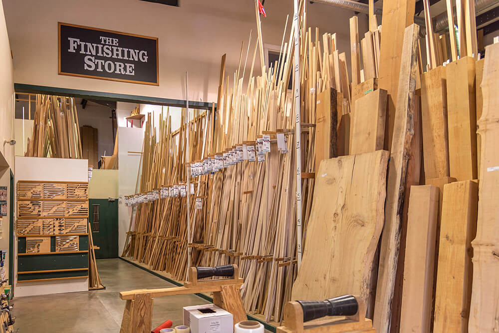 The Finishing Store & Millworks Ltd. | 4128 Mostar Rd, Nanaimo, BC V9T 6C9, Canada | Phone: (250) 756-1231