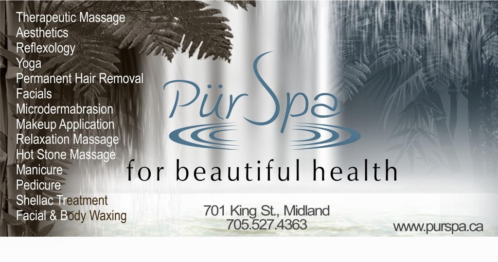 Pur Spa | 701 King St, Midland, ON L4R 0B7, Canada | Phone: (705) 527-4363