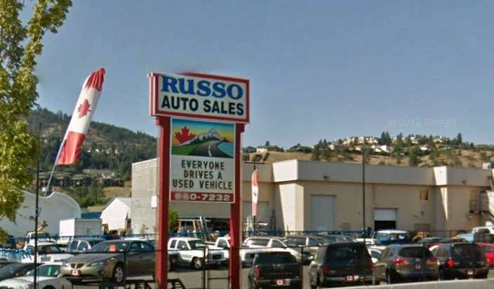 Russo Auto Sales | 1875 Ross Rd, West Kelowna, BC V1Z 3G4, Canada | Phone: (250) 860-7232