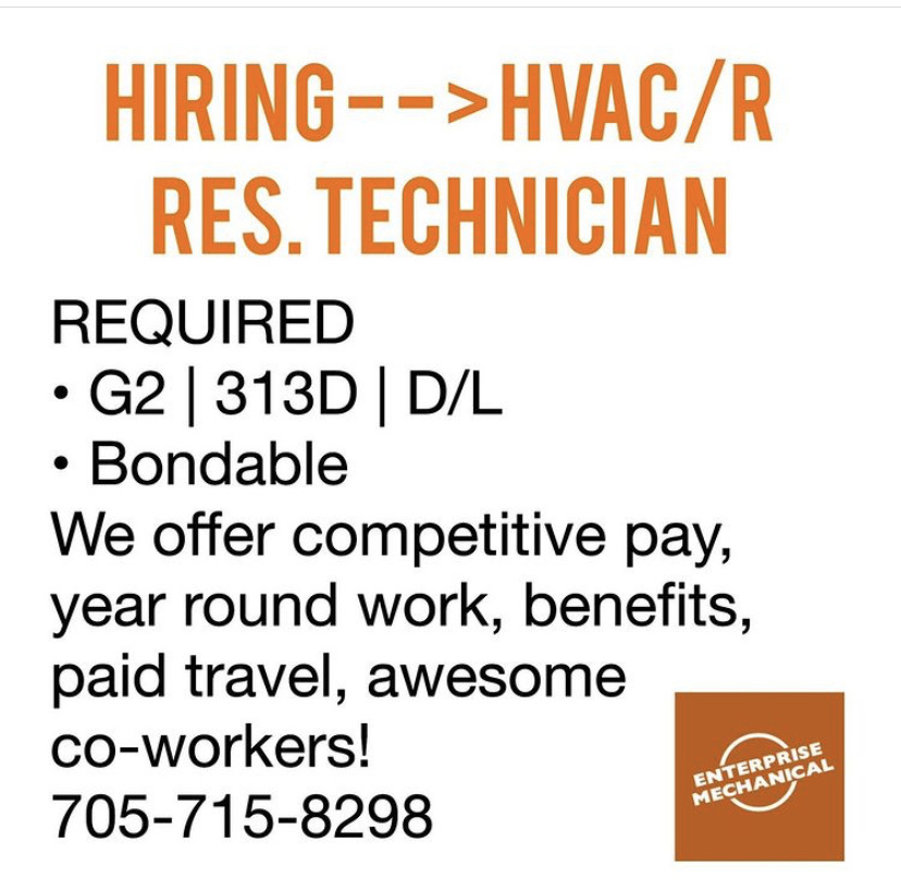 Enterprise Mechanical Contracting Services Inc | 2232 S Orr Lake Rd, Elmvale, ON L0L 1P0, Canada | Phone: (705) 715-8298