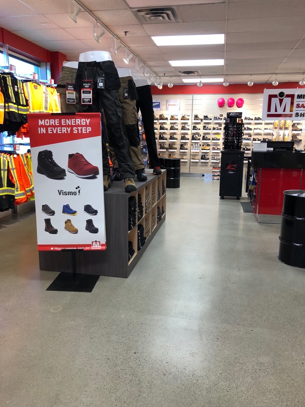 Mister Safety Shoes Inc | 6940 Edwards Blvd, Mississauga, ON L5T 2W2, Canada | Phone: (289) 628-1680