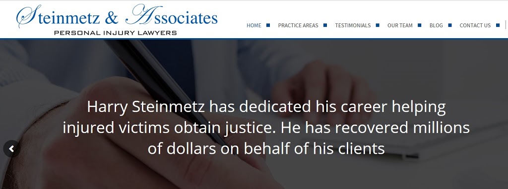 Steinmetz & Associates | lawyer | 55 St Clair Ave W Suite 410, Toronto, ON M4V 2Y7, Canada | 4167758776 OR +1 416-775-8776