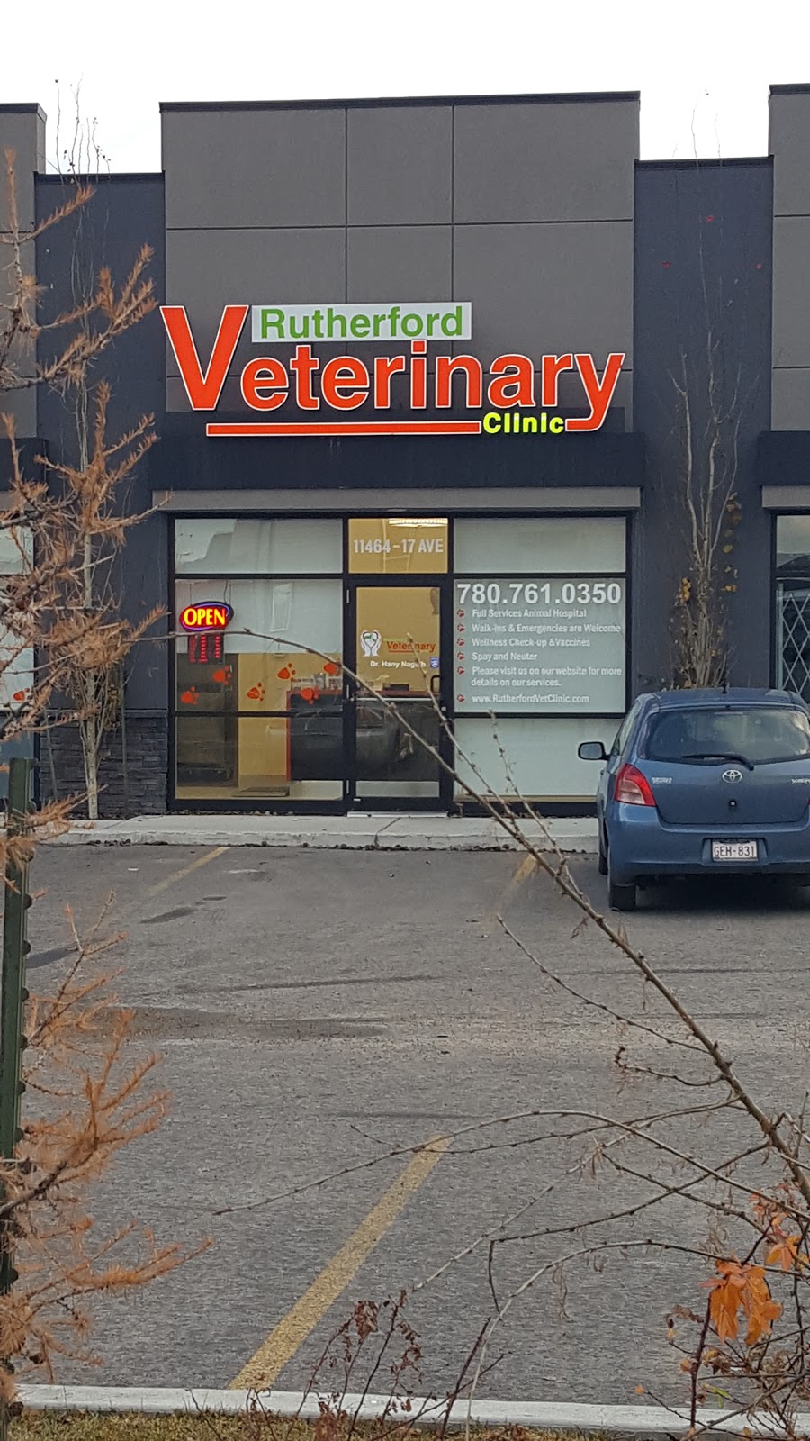 Rutherford Veterinary Clinic | 11464 17 Ave SW, Edmonton, AB T6W 2S5, Canada | Phone: (780) 761-0350