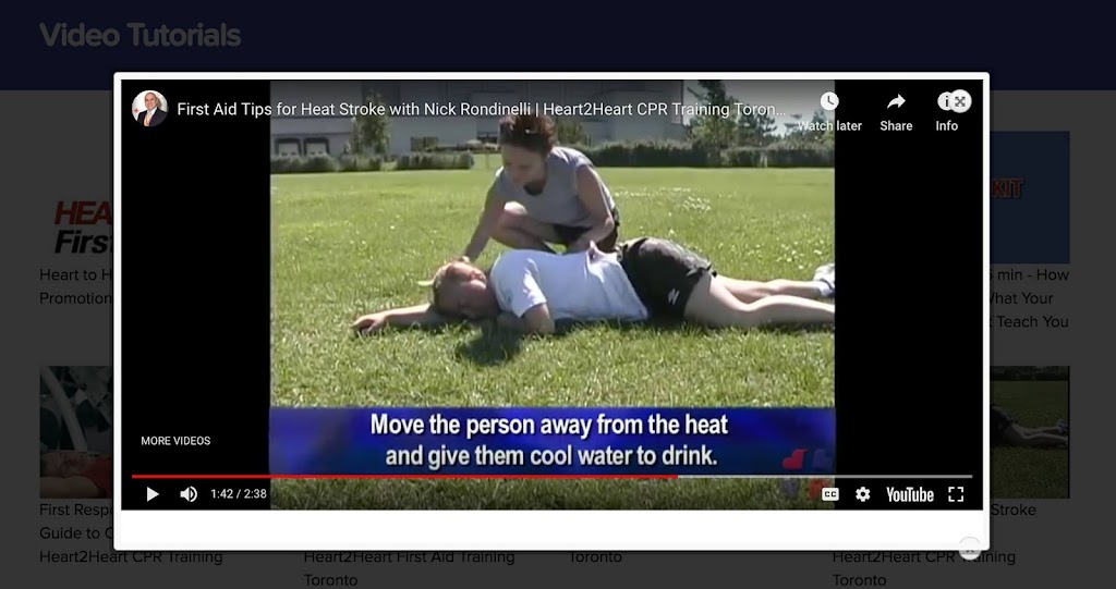 Heart2Heart CPR First Aid Training Calgary | 1000 Glenmore Ct SE, Calgary, AB T2C 2E6, Canada | Phone: (587) 317-5519