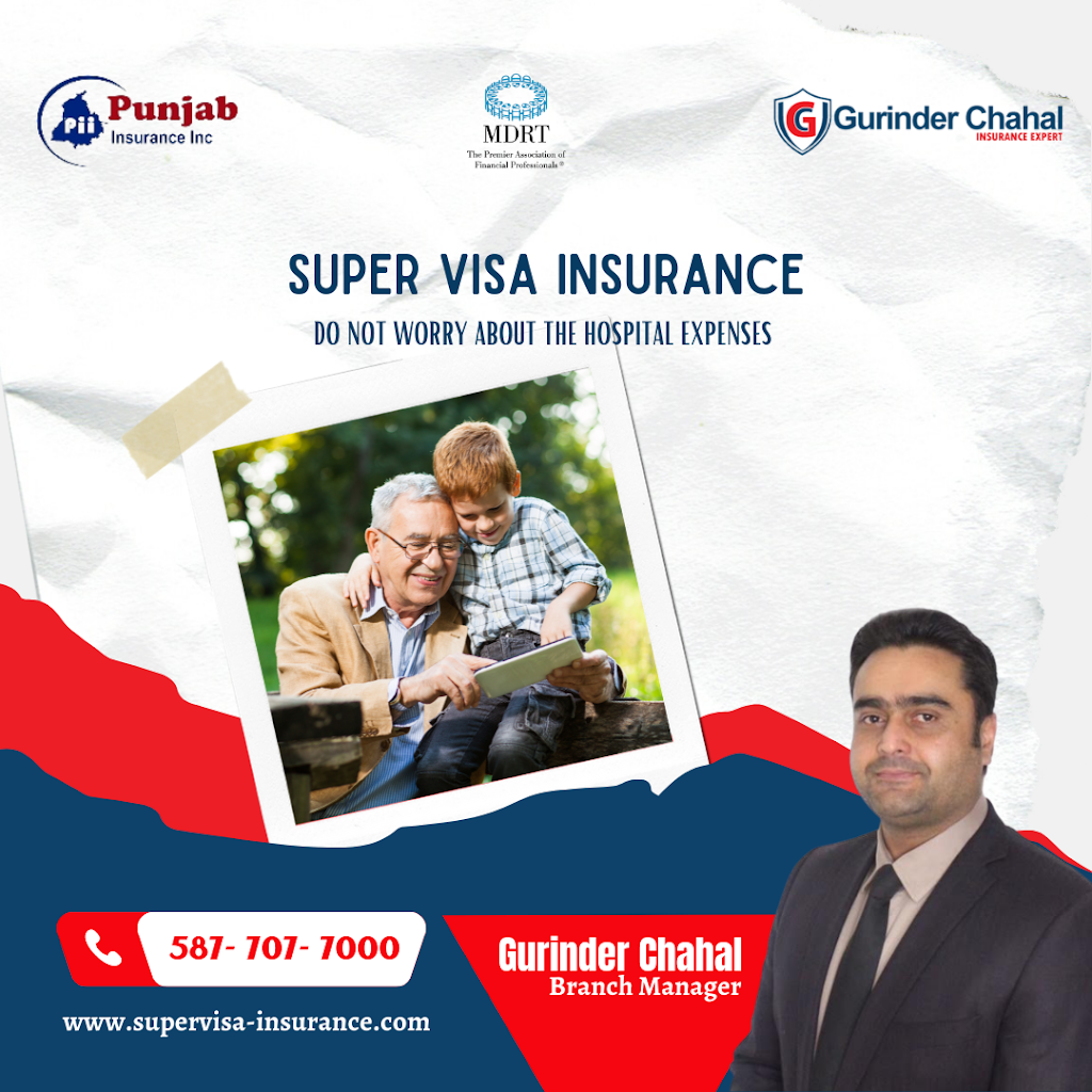 Punjab Insurance Super Visa Insurance Edmonton | 9257 34 Ave NW, Edmonton, AB T6E 5T5, Canada | Phone: (587) 707-7000