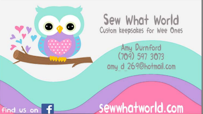 Sew What World | 15 Le Marchant St, Harbour Grace, NL A0A 2M0, Canada | Phone: (709) 597-3073