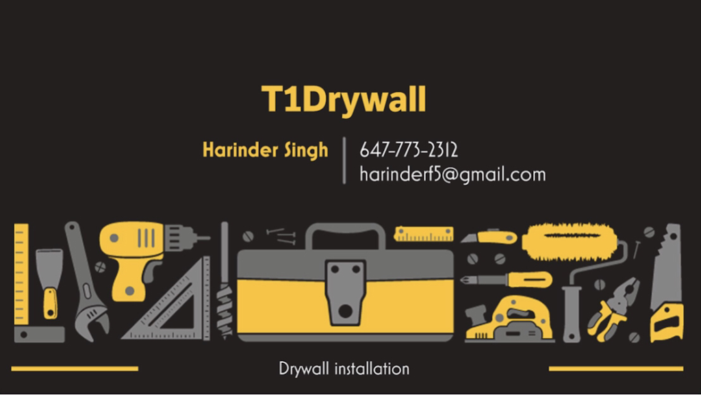 T1 Drywall Installation | Brampton, ON L6R 2W3, Canada | Phone: (647) 773-2312
