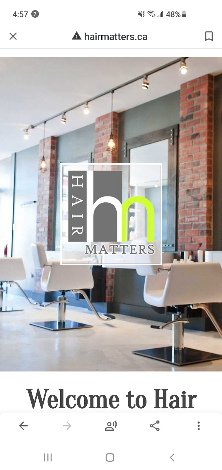 Hair Matters | 5645 Wharf Ave, Sechelt, BC V0N 3A0, Canada | Phone: (604) 740-8197