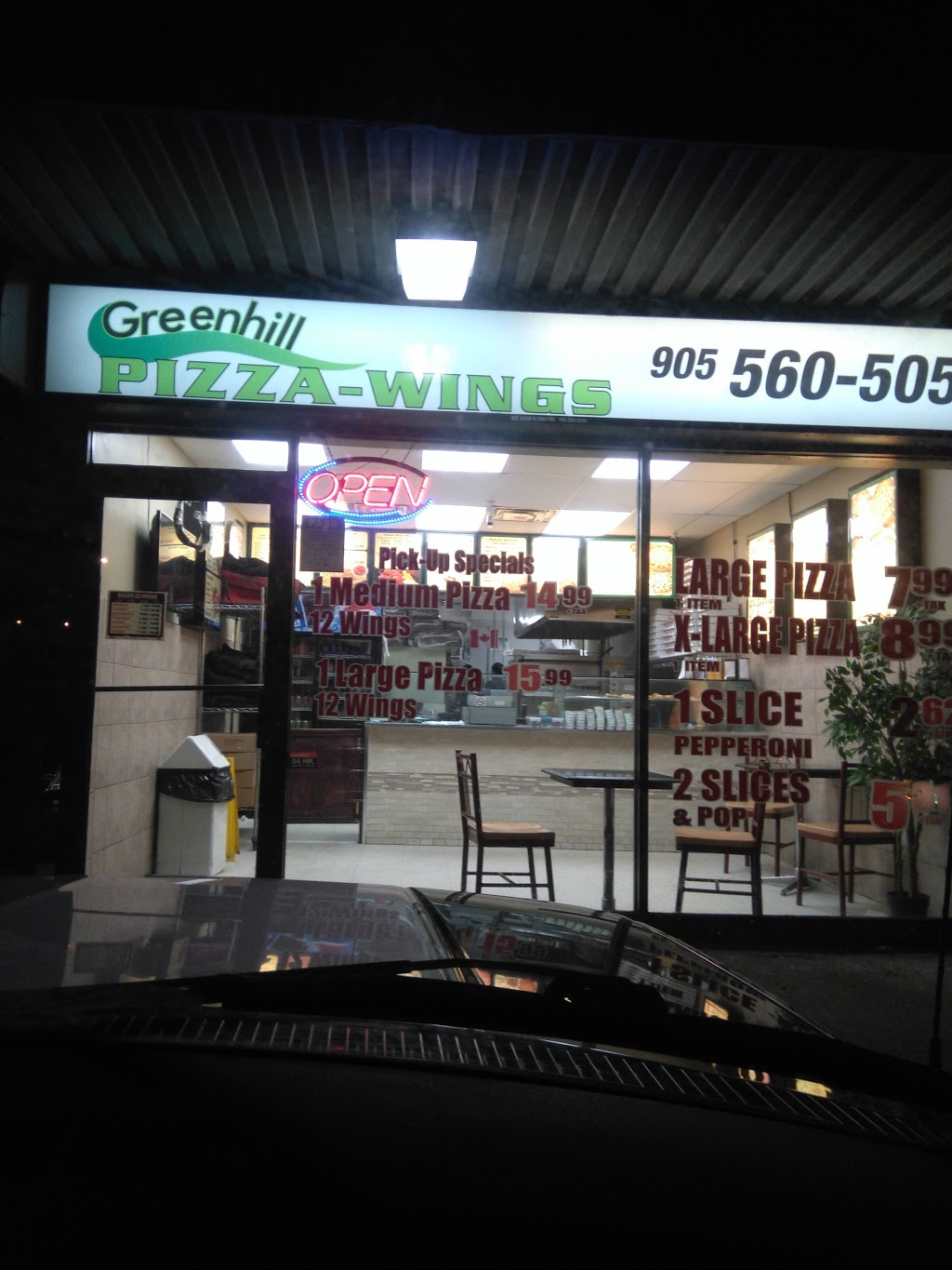 Greenhill Pizza and Wings | 399 Greenhill Ave, Hamilton, ON L8K 6N5, Canada | Phone: (905) 560-5051
