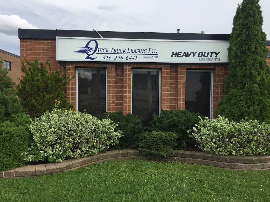 Quick Truck Leasing Ltd | 105 Nugget Ave, Scarborough, ON M1S 3B1, Canada | Phone: (416) 298-6441