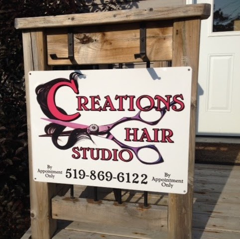 Creations Hair Studio | 6551 Waterworks Rd, Brights Grove, ON N0N 1C0, Canada | Phone: (519) 869-6122