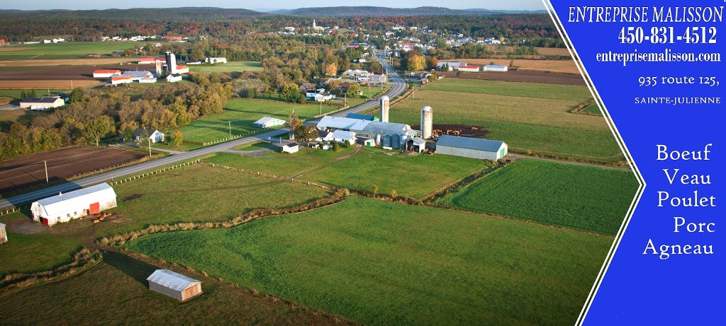 Entreprise Malisson | 935 QC-125, Sainte-Julienne, QC J0K 2T0, Canada | Phone: (450) 831-4512