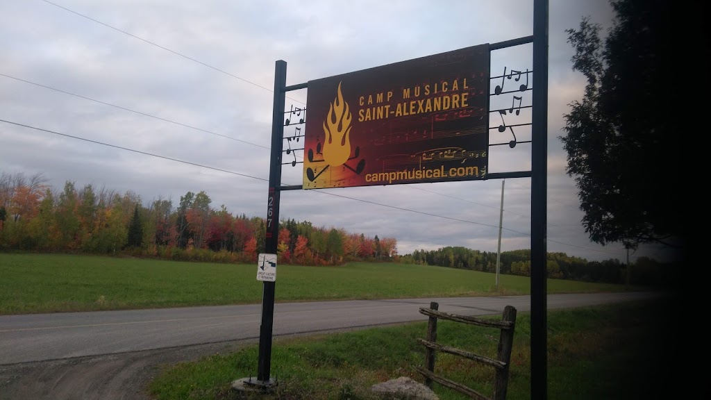Camp musical St-Alexandre | 267 Rang St Gérard E, Saint-Alexandre-de-Kamouraska, QC G0L 2G0, Canada | Phone: (418) 495-2898