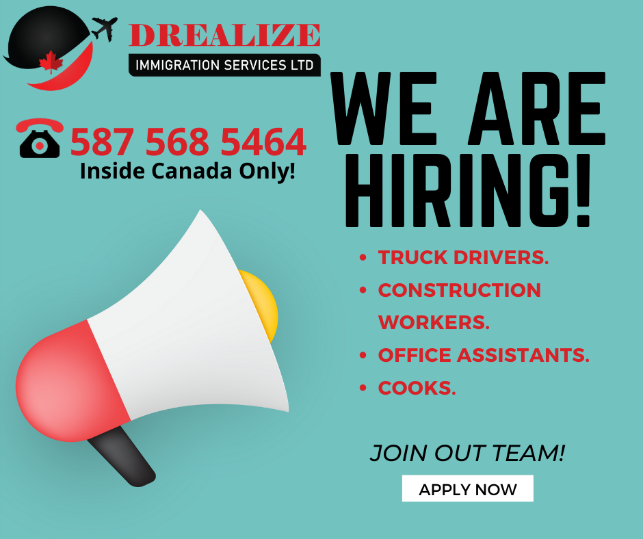 DREALIZE IMMIGRATION SERVICES LTD. | 4310 104 Ave NE UNIT 2260, Calgary, AB T3N 1W4, Canada | Phone: (587) 568-5464
