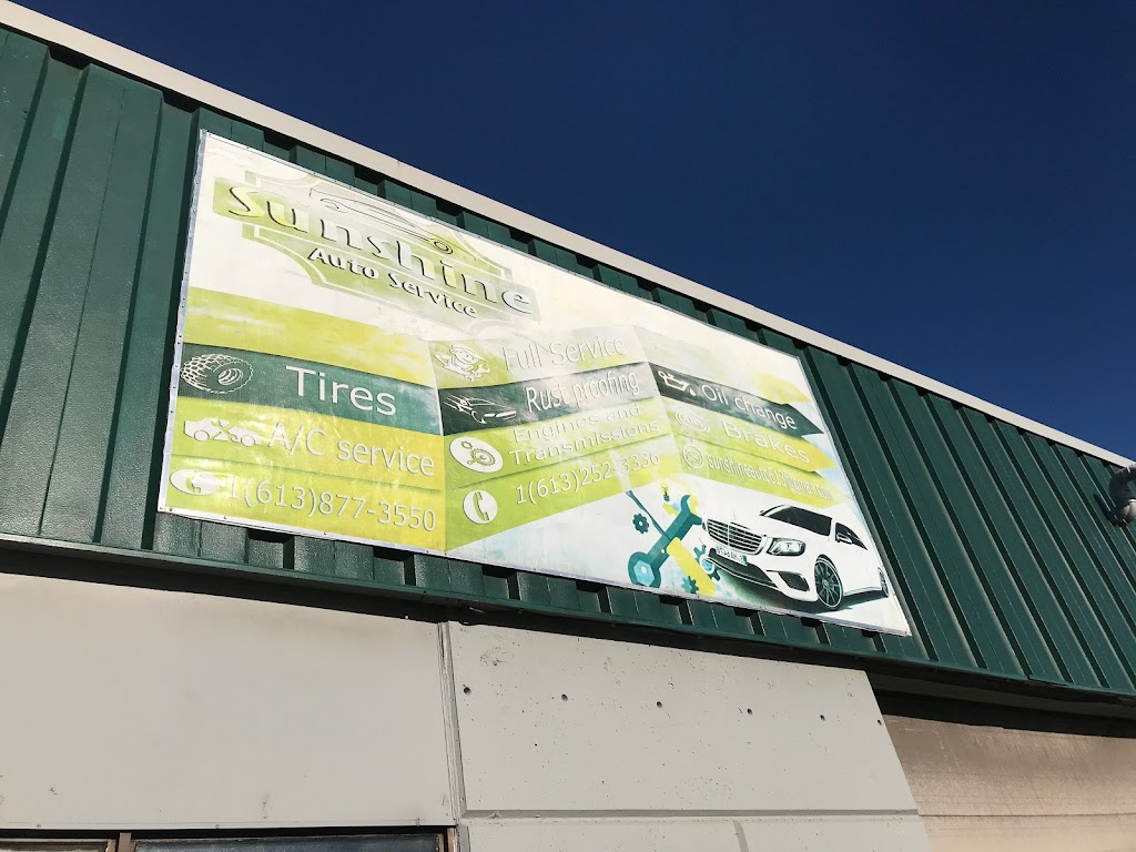 Sunshine Auto Service | car repair | 2675 Blackwell St #1, Ottawa, ON K1B 4E4, Canada | 6138773550 OR +1 613-877-3550