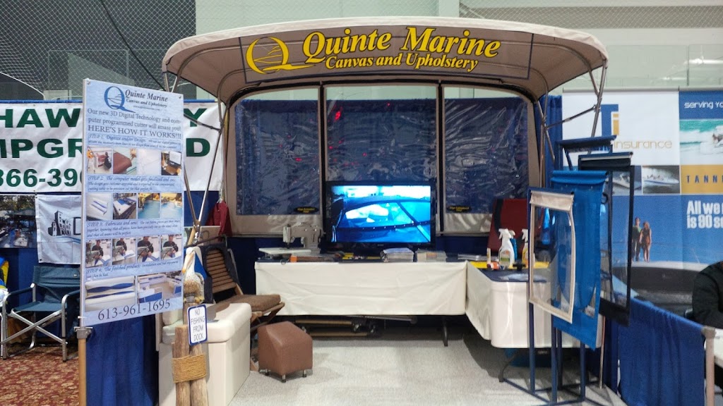 Quinte Marine Canvas & Upholstery | 1203 Crookston Rd, Madoc, ON K0K 2K0, Canada | Phone: (613) 961-1695