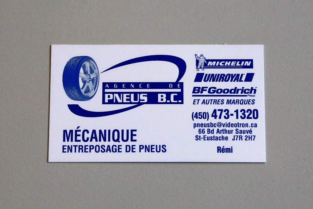 Agence de Pneus BC-Alliance Les Professionnelsdu Pneu | 66 Boulevard Arthur-Sauvé, Saint-Eustache, QC J7R 2H7, Canada | Phone: (450) 473-1320