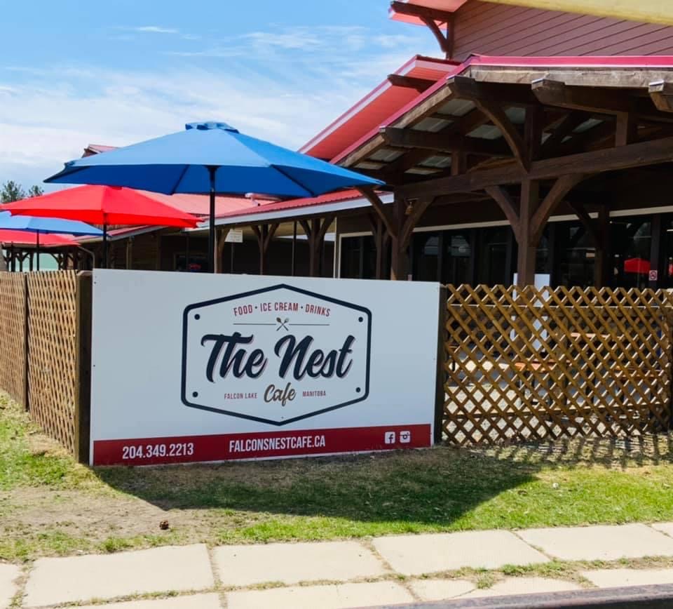 Falcons Nest Cafe | 19 Park Rd, Falcon Beach, MB R0E 0N0, Canada | Phone: (204) 349-2213