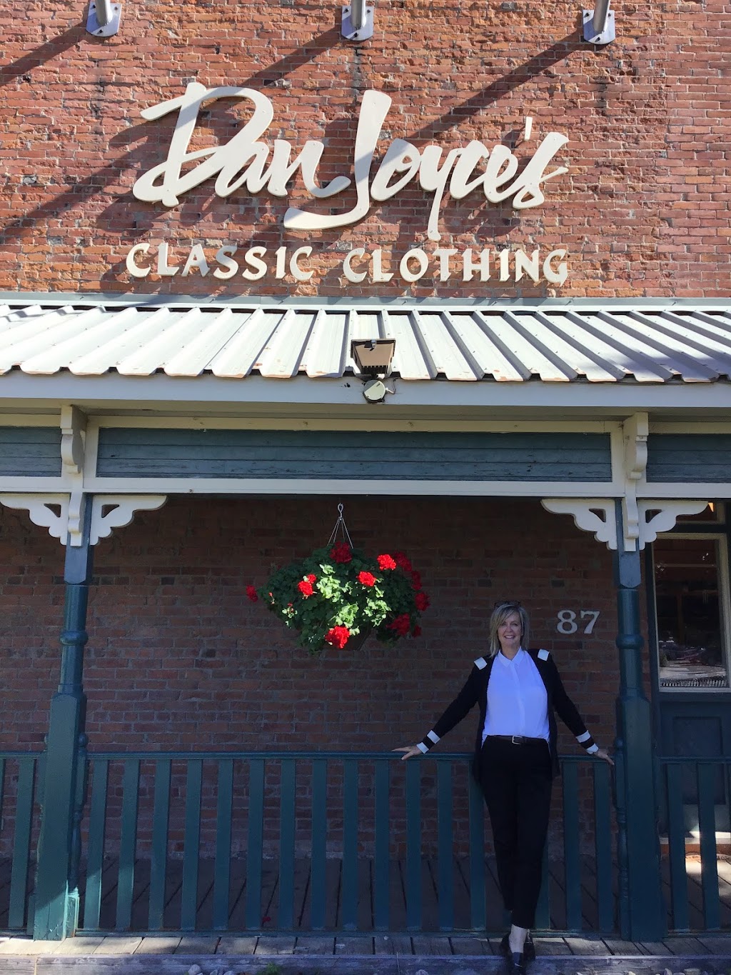 Dan Joyce Clothing | 87 Hunter St W, Peterborough, ON K9H 2K5, Canada | Phone: (705) 743-8131