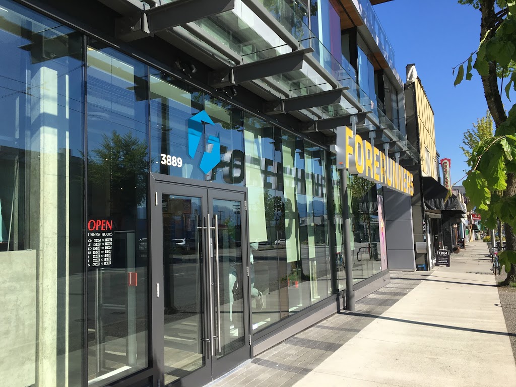 Forerunners | 3889 Main St, Vancouver, BC V5V 3P1, Canada | Phone: (604) 559-3889