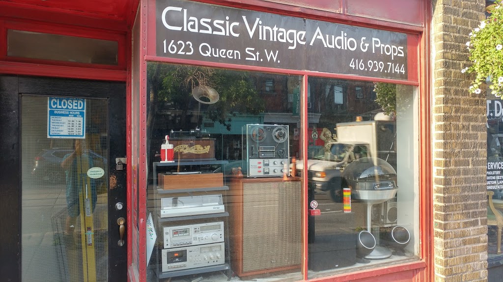 Classic Vintage Audio & Props | 1623 Queen St W, Toronto, ON M6R 1B3, Canada | Phone: (416) 939-7144