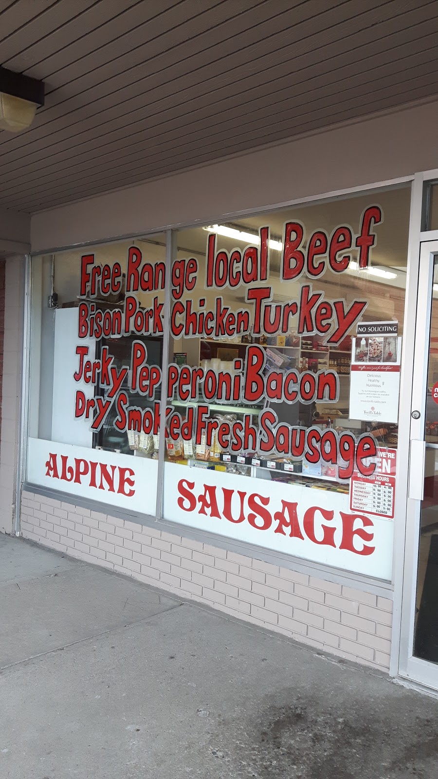 Alpine Sausage | 3919 Richmond Rd SW, Calgary, AB T3E 4P2, Canada | Phone: (403) 242-4884