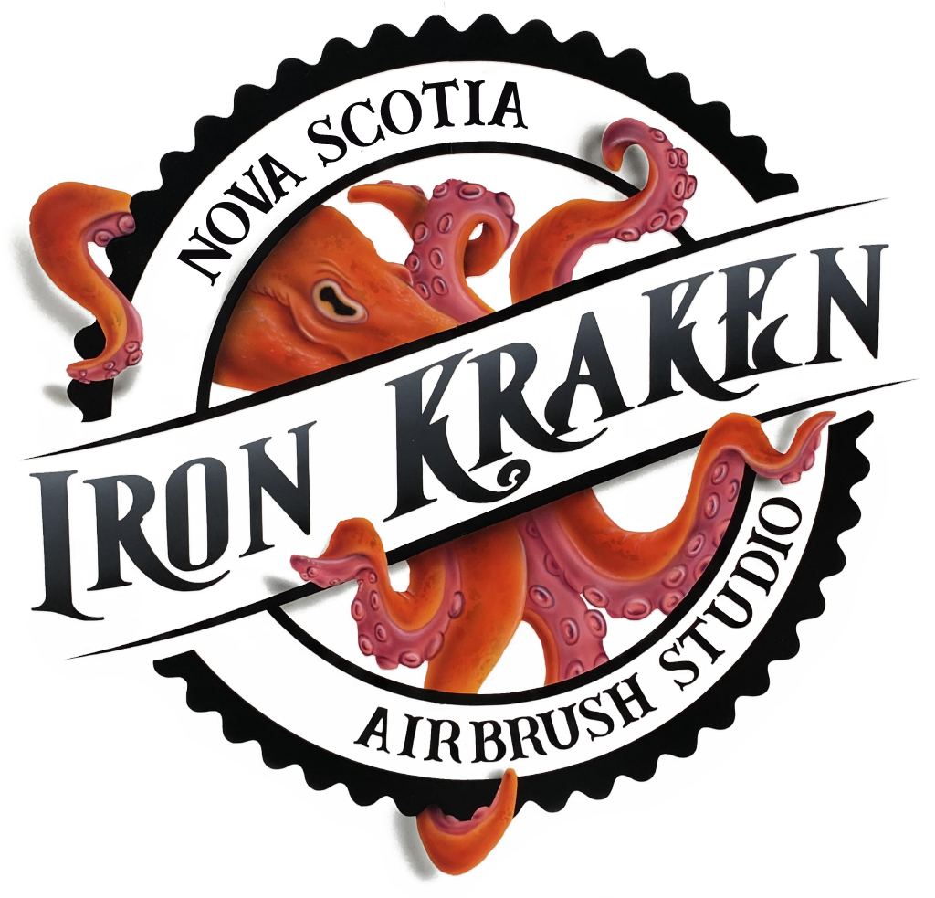 Iron Kraken Airbrush Studio | 228 Old Halifax Rd, Brookfield, NS B0N 1C0, Canada | Phone: (902) 229-5917