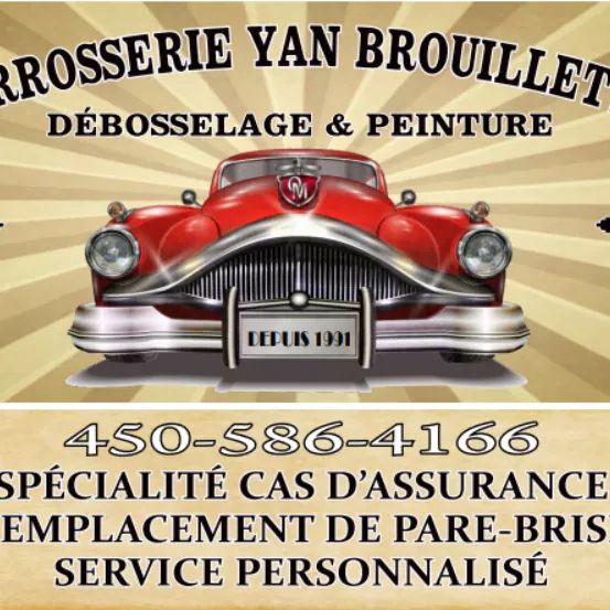 Carrosserie Jules Brouillette | 721 Rue Notre-Dame, Lavaltrie, QC J5T 1P7, Canada | Phone: (450) 586-4166