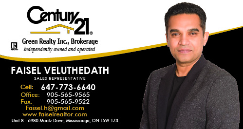FAISEL VELT | 6980 Maritz Dr Unit 8, Mississauga, ON L5W 1Z3, Canada | Phone: (647) 773-6640