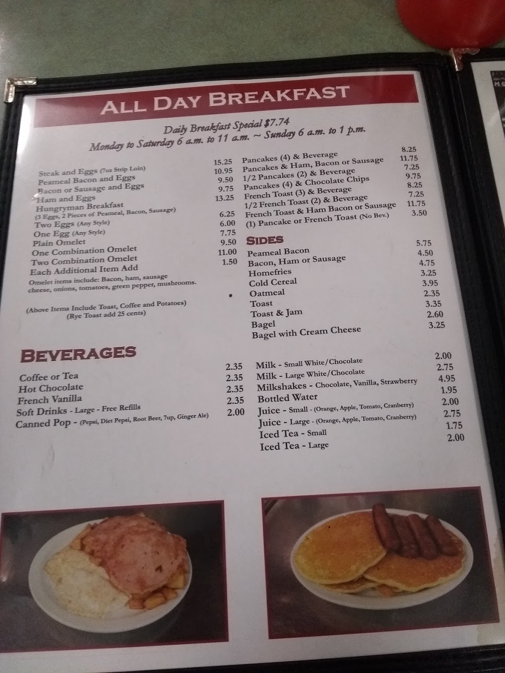 Hills Maple Leaf Restaurant | 181 Memorial Ave, Orillia, ON L3V 5X7, Canada | Phone: (705) 326-8612