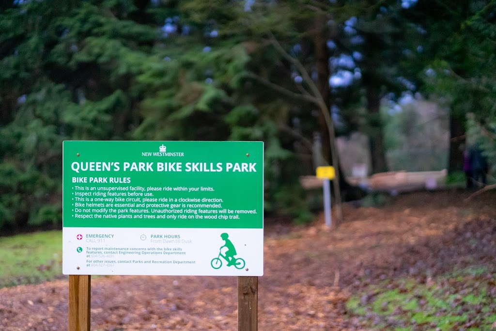 Queens Park Bike Skills Area | Unnamed Road, New Westminster, BC V3L 1L7, Canada | Phone: (604) 527-4567
