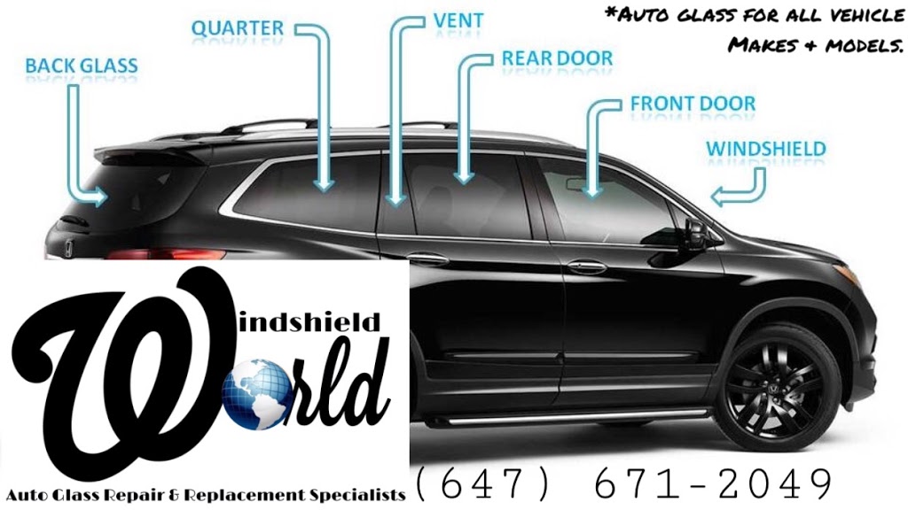 Windshield World Inc | car repair | Unit #2, Back of, 75 Rosedale Ave W unit # 2, Brampton, ON L6X 1K1, Canada | 6476712049 OR +1 647-671-2049