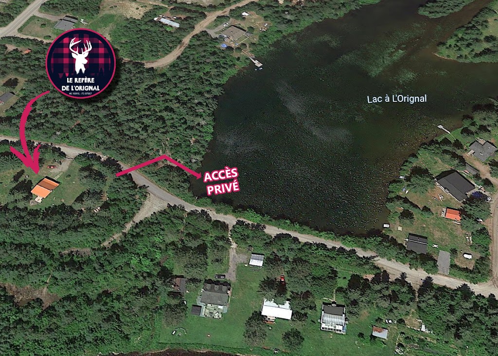 Chalet Le Repère de lOrignal - nature & lac | 491 Rue des Glaïeuls, Chertsey, QC J0K 3K0, Canada | Phone: (514) 229-5102