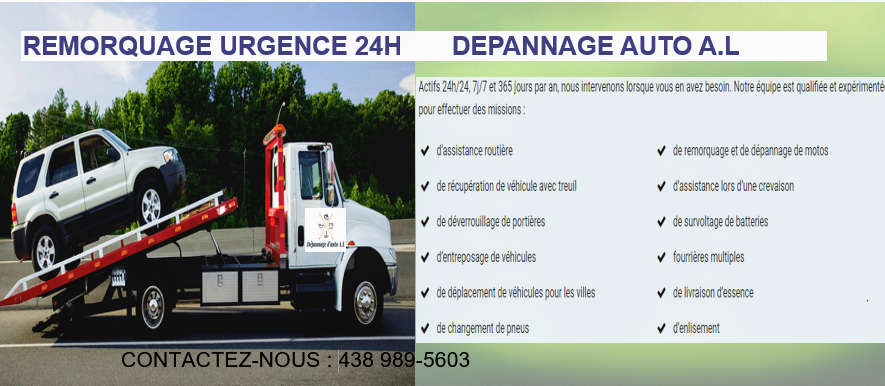 dépannage dauto A.L | 800 Rue du Square-Victoria, Montréal, QC H4Z 1A1, Canada | Phone: (438) 989-5603