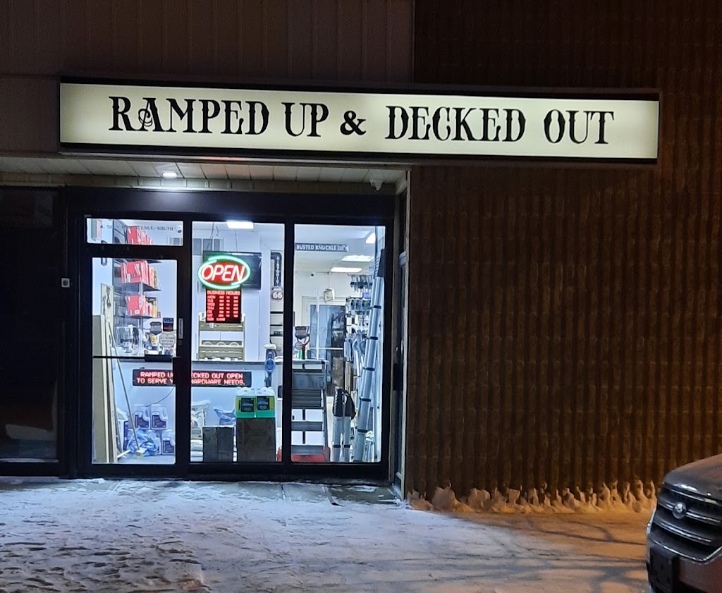 Ramped Up & Decked Out | hardware store | 517 10 Ave S Unit 4, Carstairs, AB T0M 0N0, Canada | 4039403434 OR +1 403-940-3434