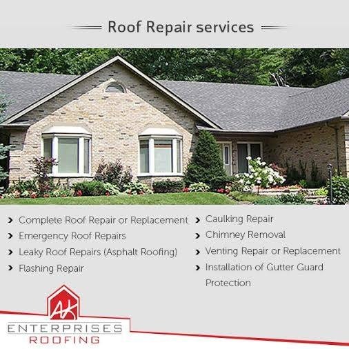 AK Enterprises Roofing | 164 Innisfil St unit 305, Barrie, ON L4N 3E7, Canada | Phone: (705) 737-1142