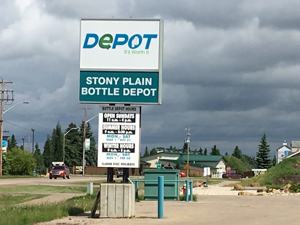 Stony Plain Bottle Depot | point of interest | 3834 49 Ave, Stony Plain, AB T7Z 2J7, Canada | 7809632164 OR +1 780-963-2164
