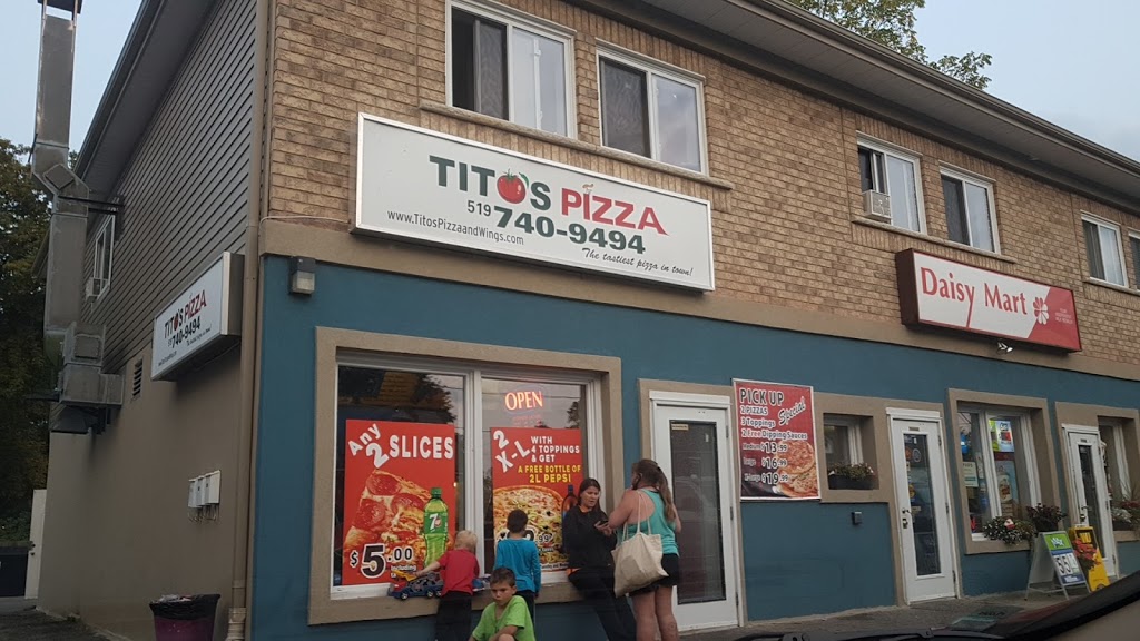 Titos Pizza | 21 McKay St, Cambridge, ON N1R 4G2, Canada | Phone: (519) 740-9494