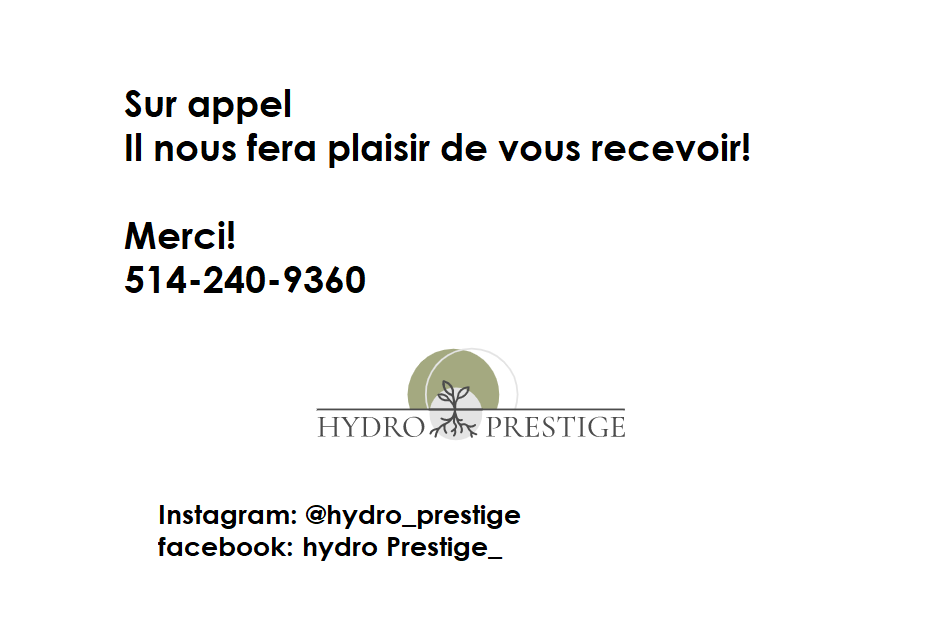 Hydro prestige Inc | 3125 Rue Bernard-Pilon, Saint-Mathieu-de-Beloeil, QC J3G 4S5, Canada | Phone: (514) 240-9360
