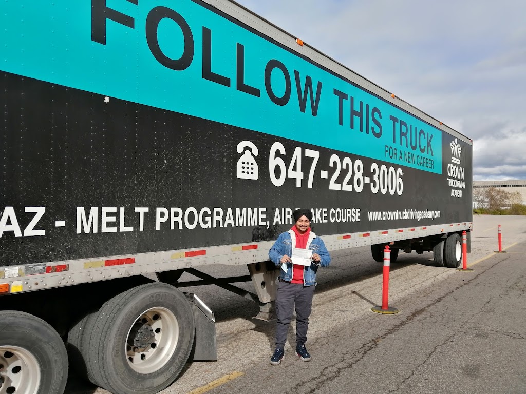 Crown Truck Driving Academy | 30 Intermodal Dr Unit # 205, Brampton, ON L6T 5K1, Canada | Phone: (647) 228-3006